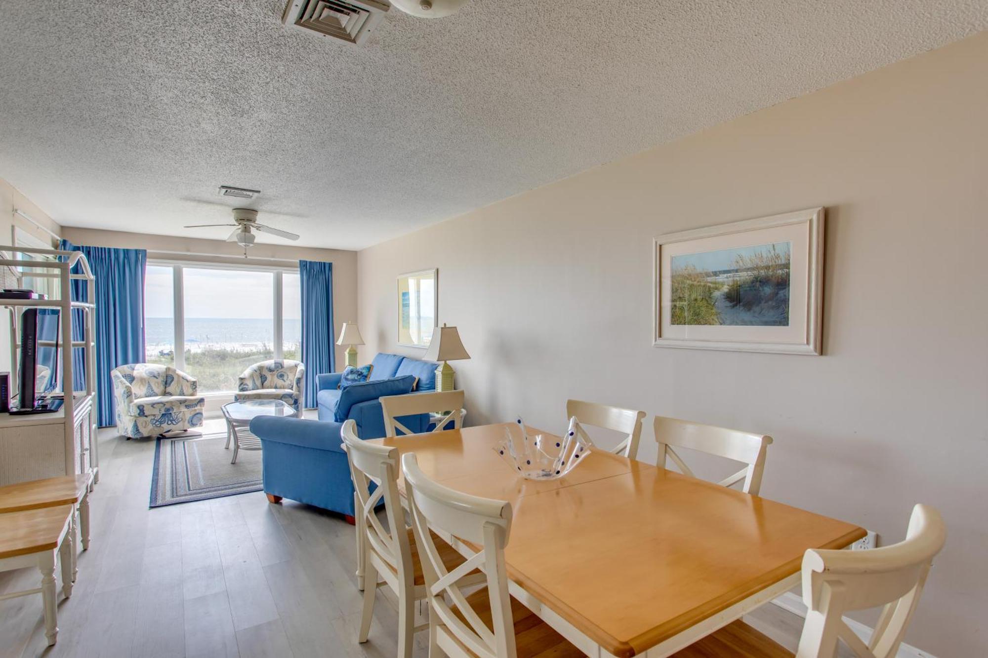 Sunny Windy Hill Beachfront Condo With Private Patio Myrtle Beach Eksteriør billede